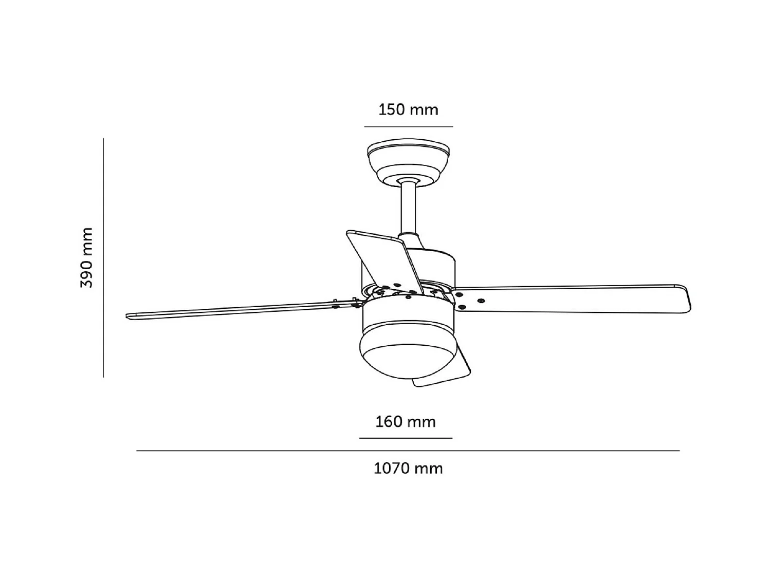 Ventilador de Techo Silencioso Cygnus Níquel 107cm Motor DC WiFi Plateado CCT  Wifi: True