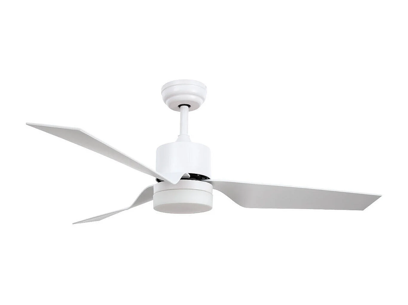 TechBrey Ventilateur de Plafond Silencieux Minimal PRO Blanc 132cm Moteur DC WiFi