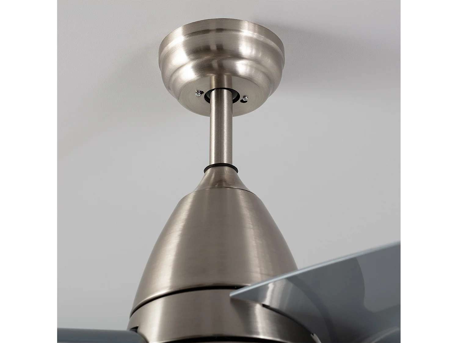 Ventilateur de Plafond Silencieux Industriel Gris 91cm Moteur DC Argent CCT , , Wifi: False