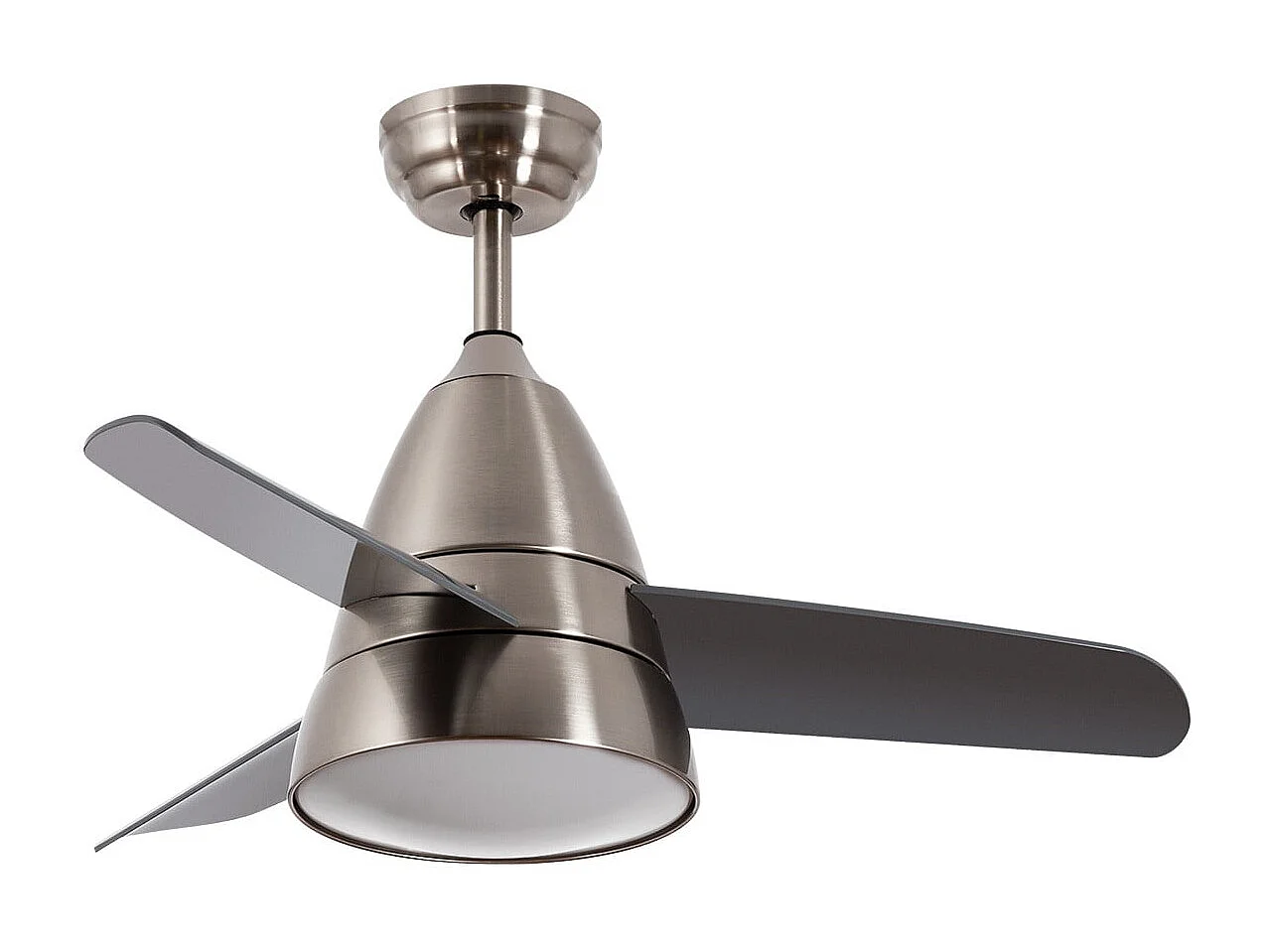Ventilatore da Soffitto Silenzioso Industrial Argento 91cm Motore DC Argento CCT , , Wifi: False