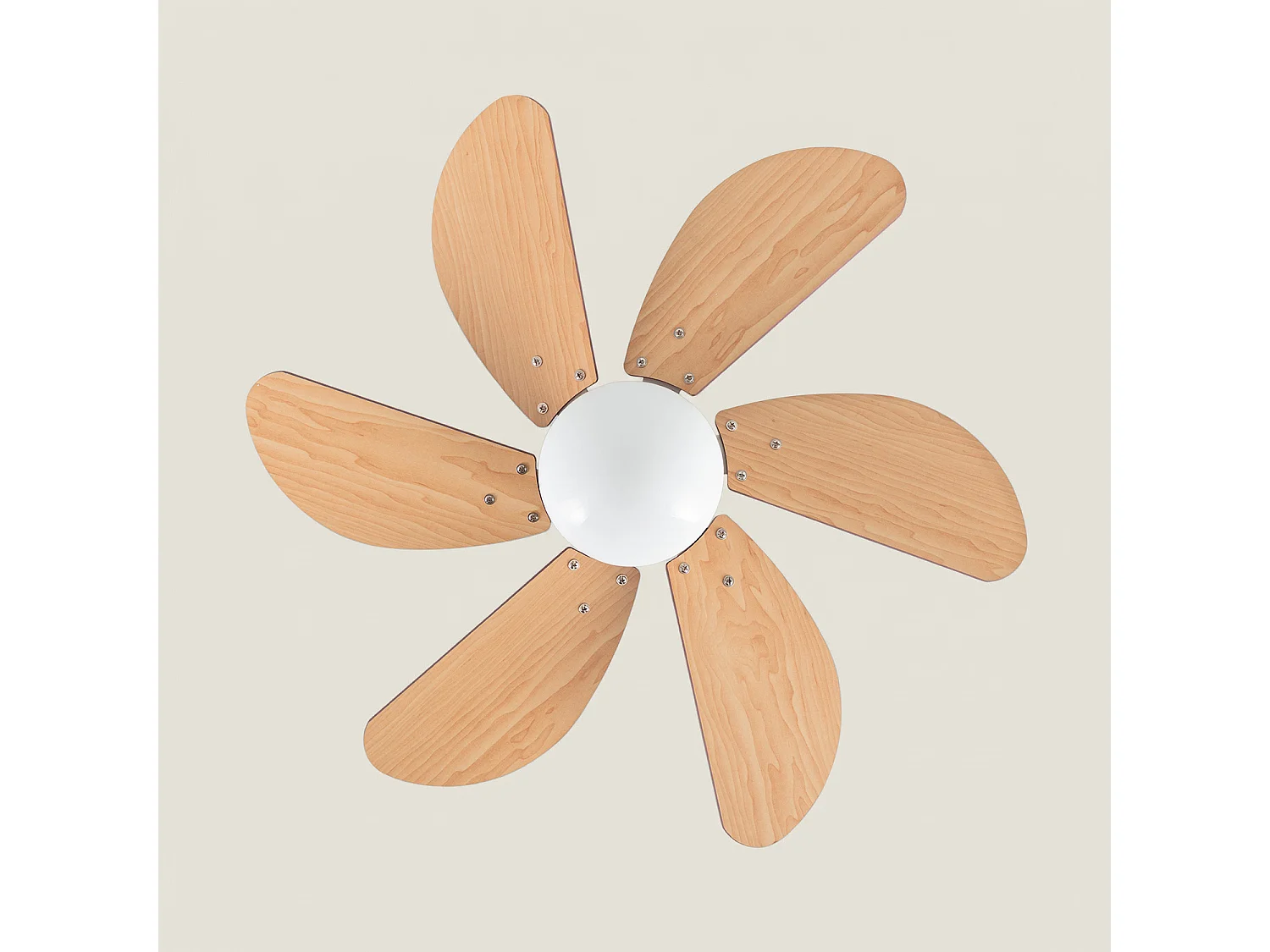 Ventilatore da Soffitto Silenzioso Orion Legno 81cm Motore DC Argento , , Wifi: False