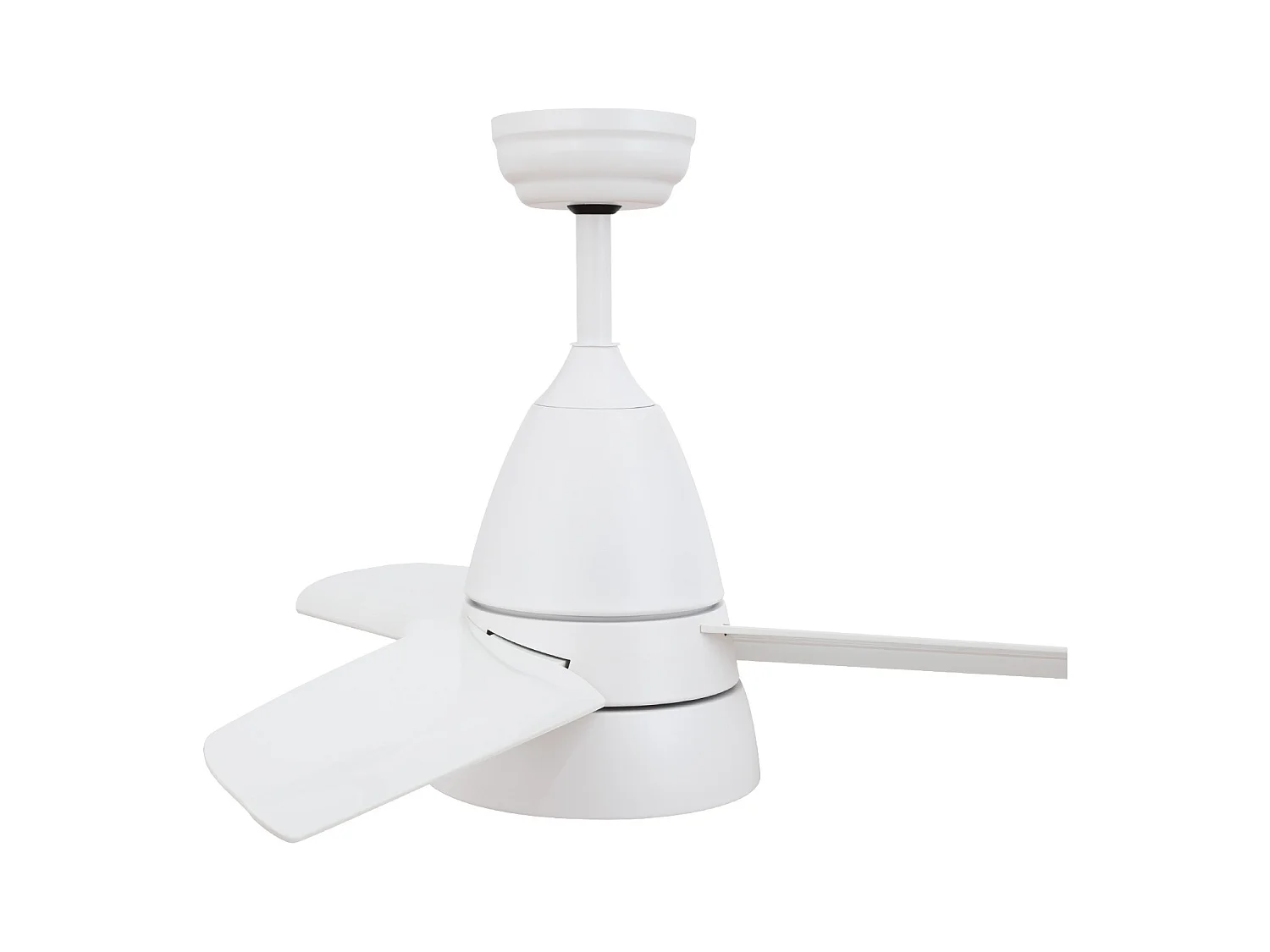 Ventilatore da Soffitto Silenzioso Industrial Bianco 91cm Motore DC Bianco CCT Con Luce, Telecomando RF, Wifi: False