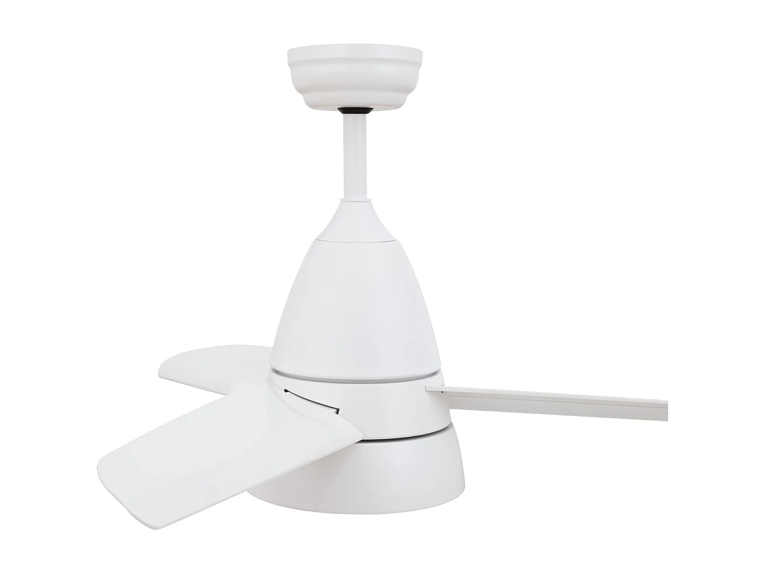 Ventilateur de Plafond Silencieux Industriel Blanc 91cm Moteur DC Blanc CCT Avec lumière, Télécommande RF, Wifi: False