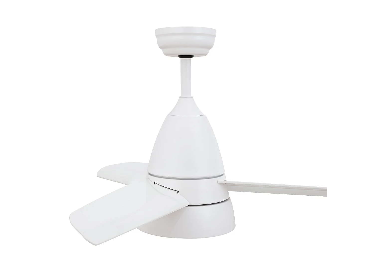Ventilateur de Plafond Silencieux Industriel Blanc 91cm Moteur DC Blanc CCT Avec lumière, Télécommande RF, Wifi: False