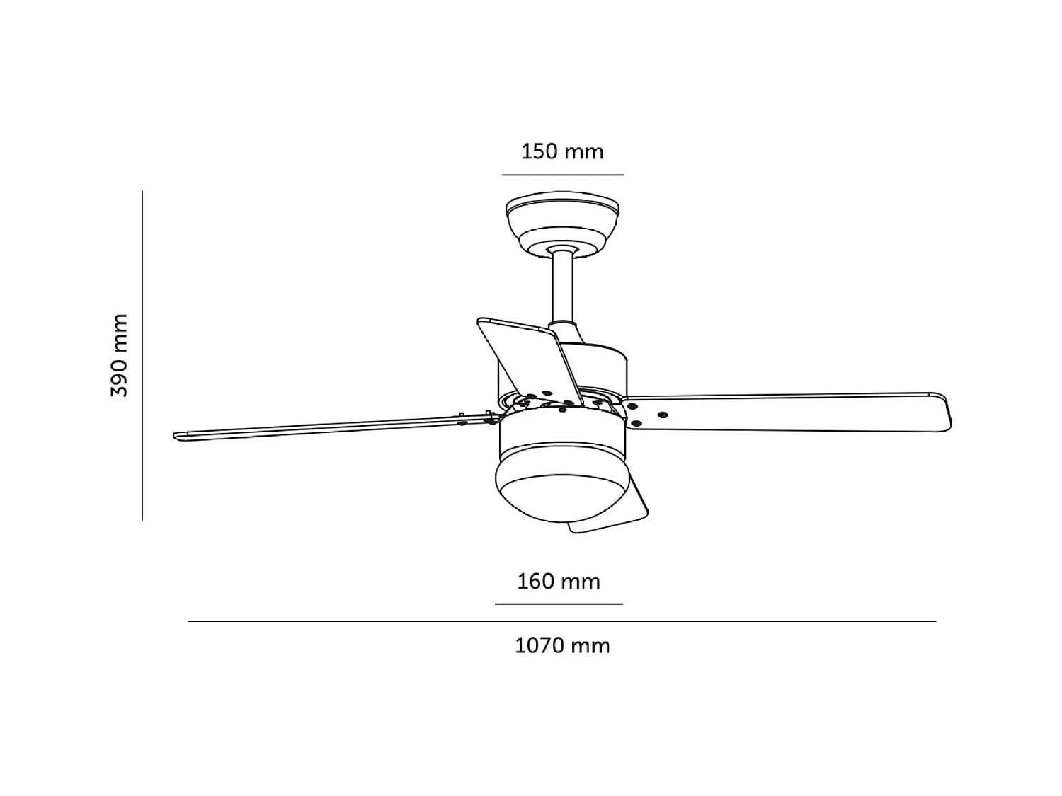 Ventilador de Techo Silencioso Cygnus Níquel 107cm Motor DC Plateado CCT  Wifi: