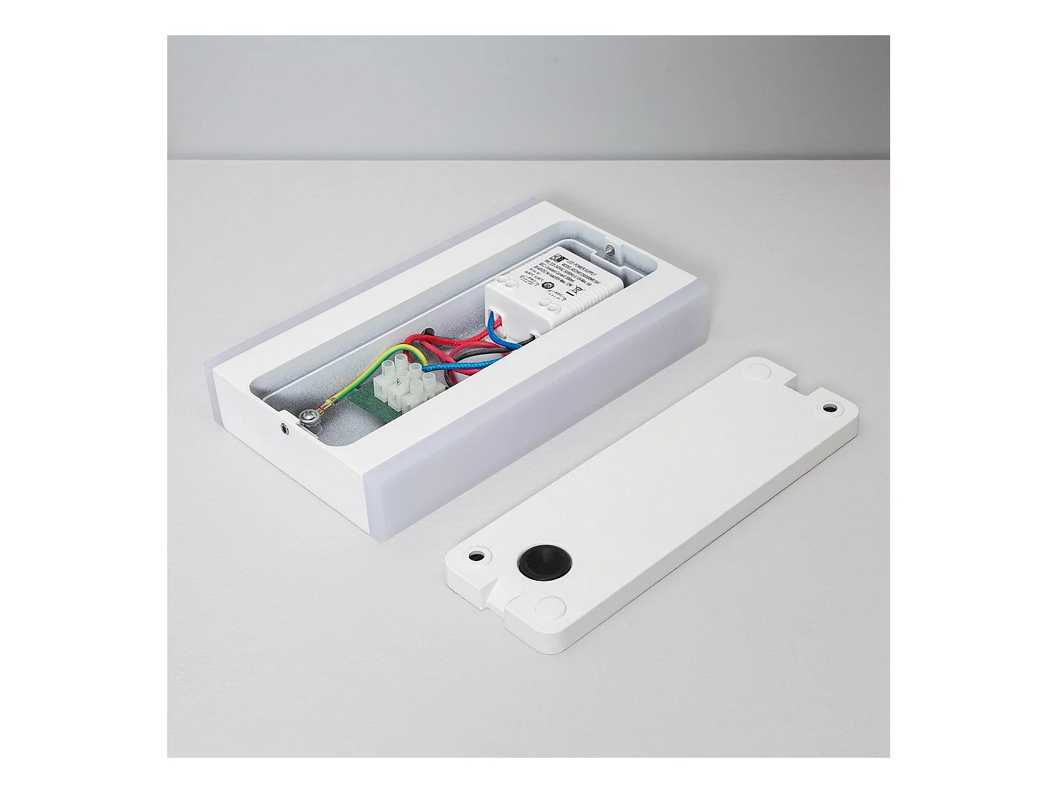 Aplique de Pared Exterior LED 10W Iluminación Doble Cara Rectangular Blanco Hera 4000K Blanco Neutro