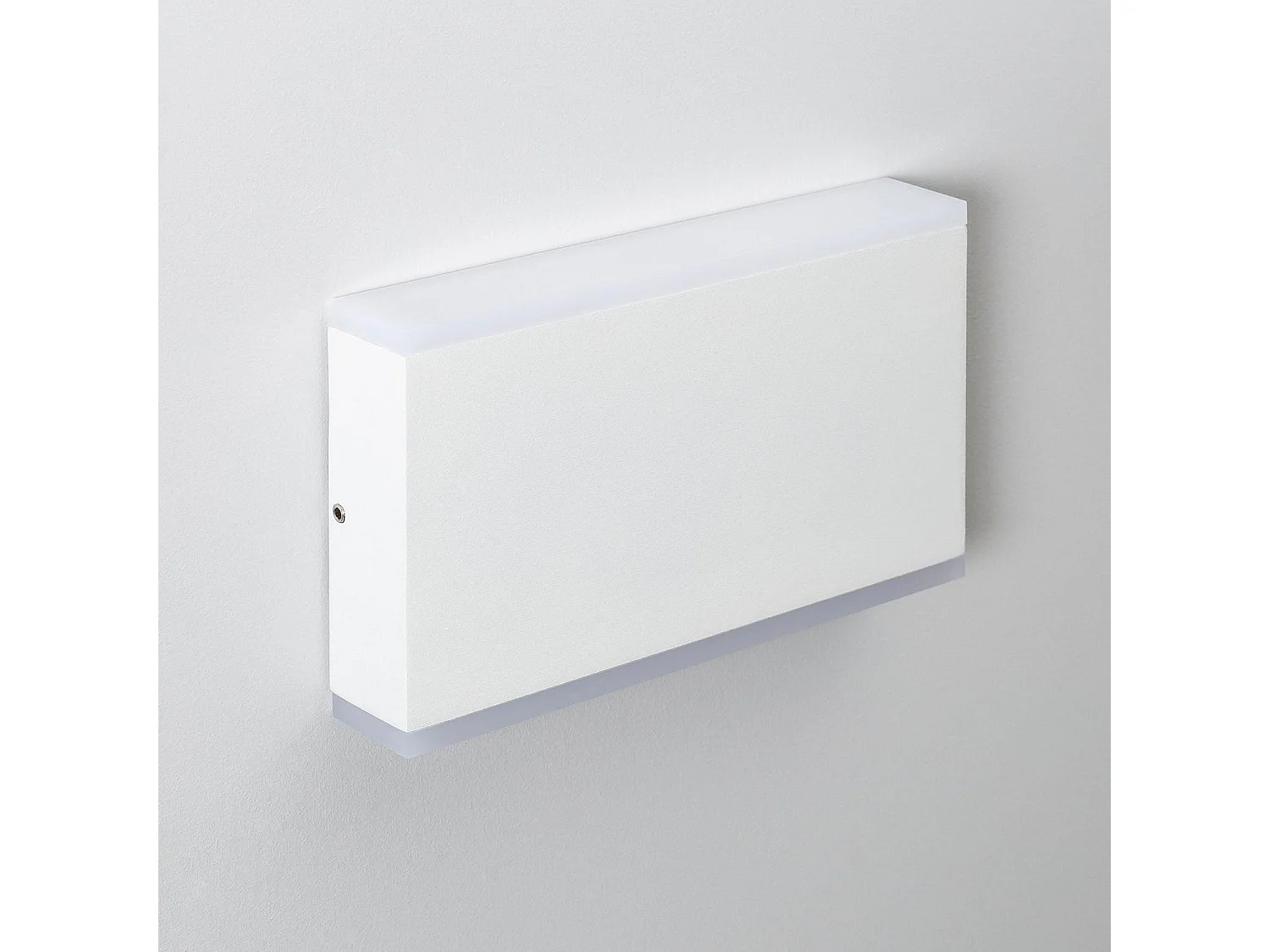 Applique Murale LED Extérieure Hera 10W Éclairage Double Face Rectangulaire Blanche 4000K Blanc neutre