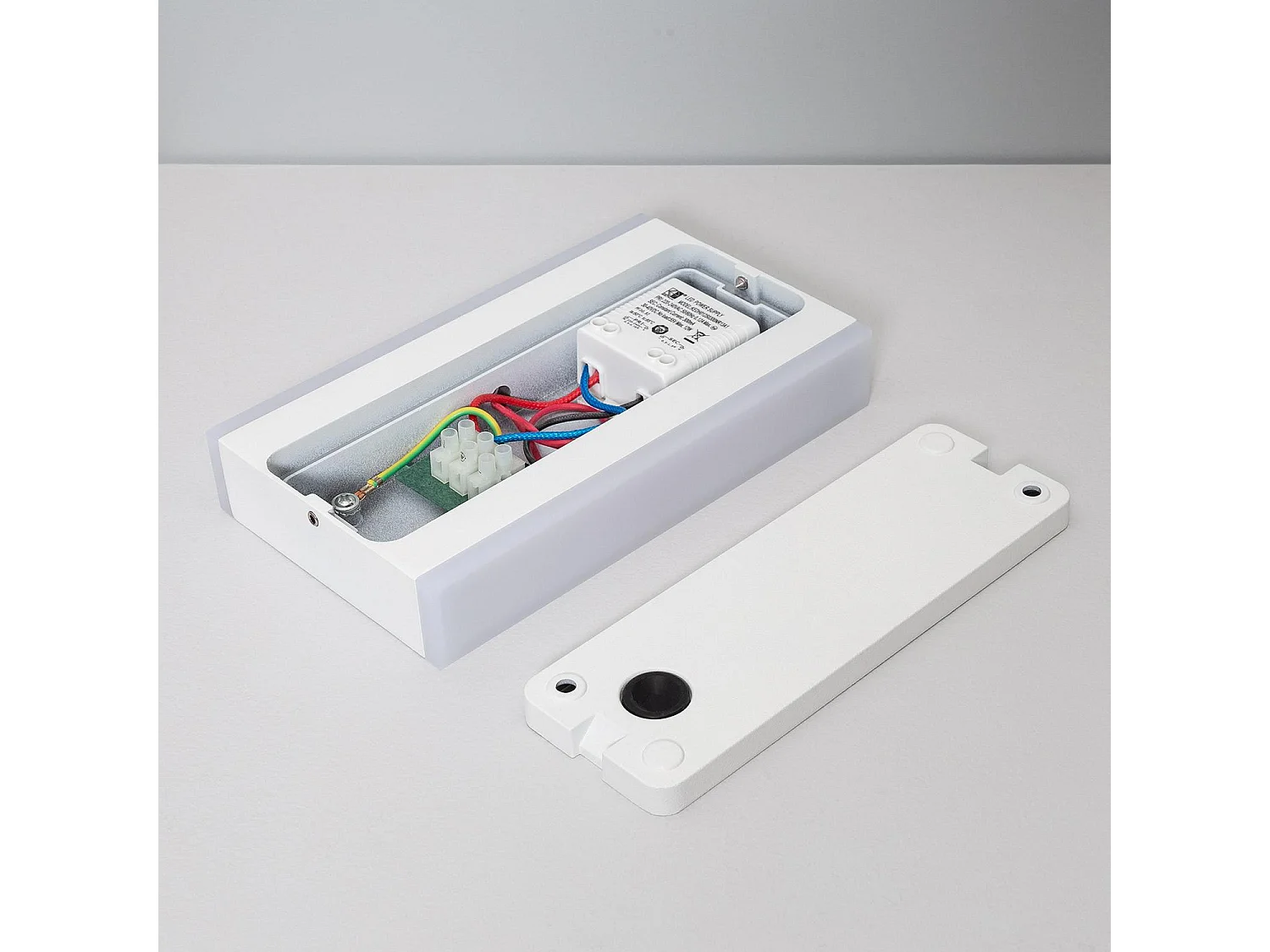 Applique Murale LED Extérieure Hera 10W Éclairage Double Face Rectangulaire Blanche 4000K Blanc neutre