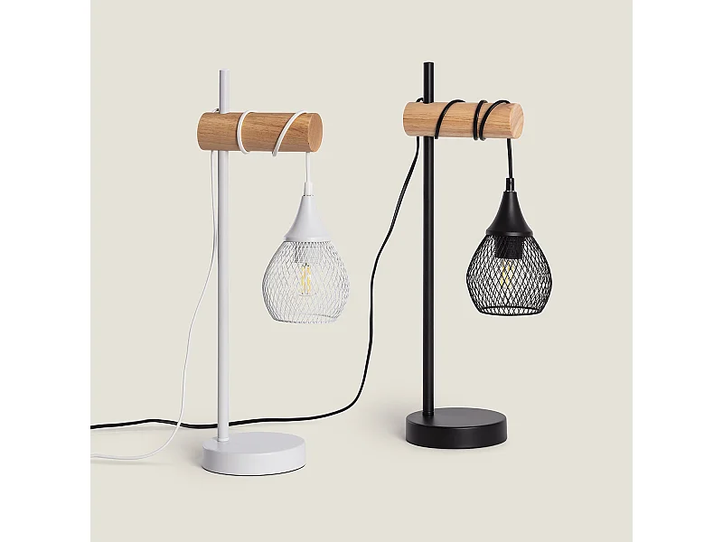 Lampe à Poser Monah WiFi avec Variateur Blanc