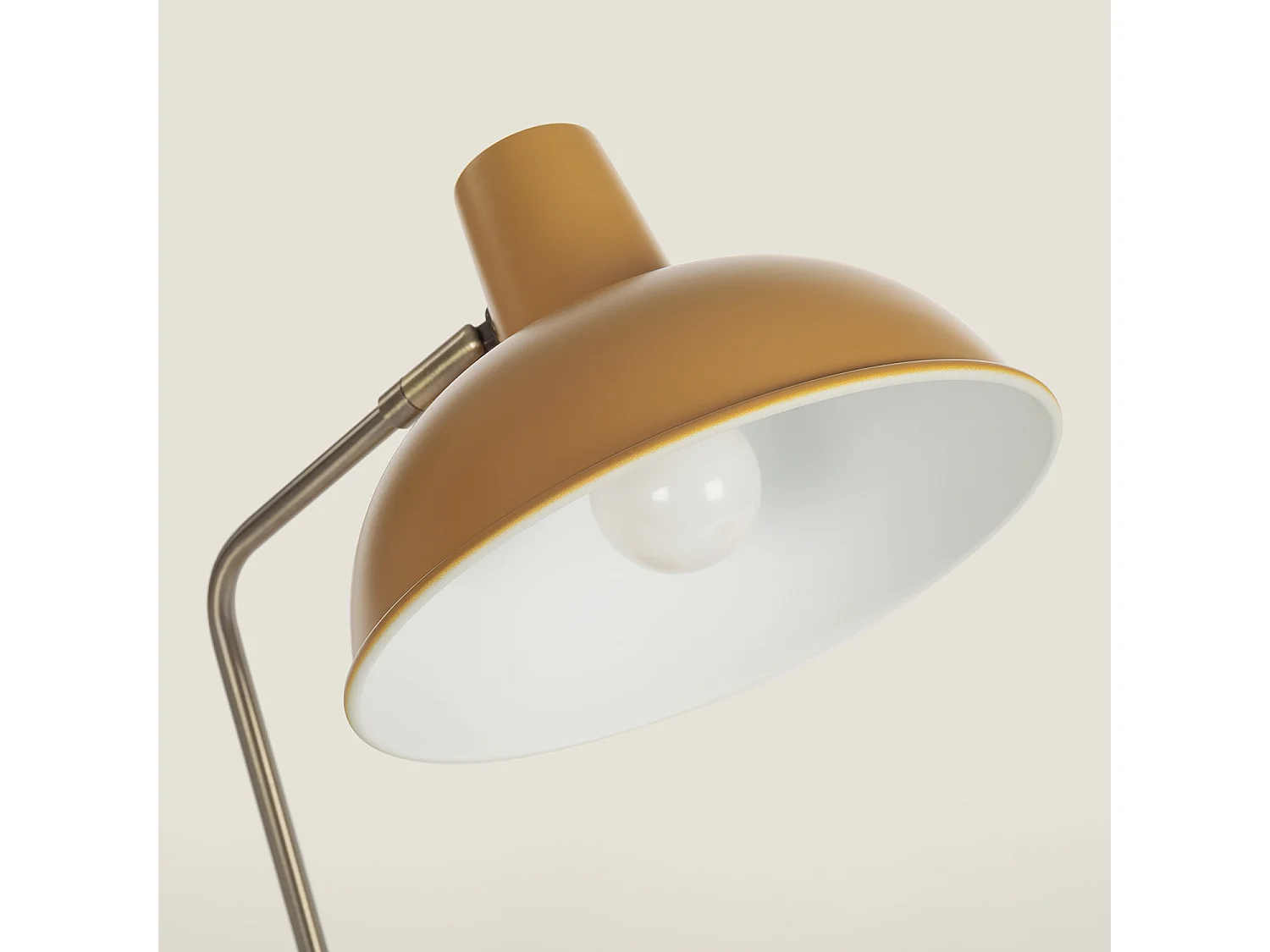 Lampe de Bureau Flex Métal Sahani Moutarde