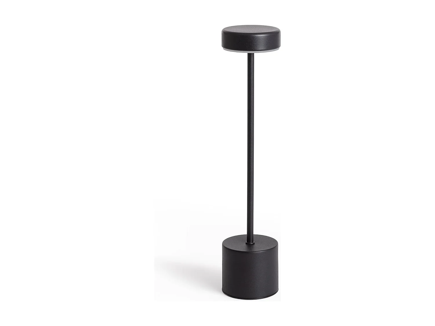 Lampada da Tavolo LED 2W Portatile con Batteria USB Ricaricabile Zimba Nero