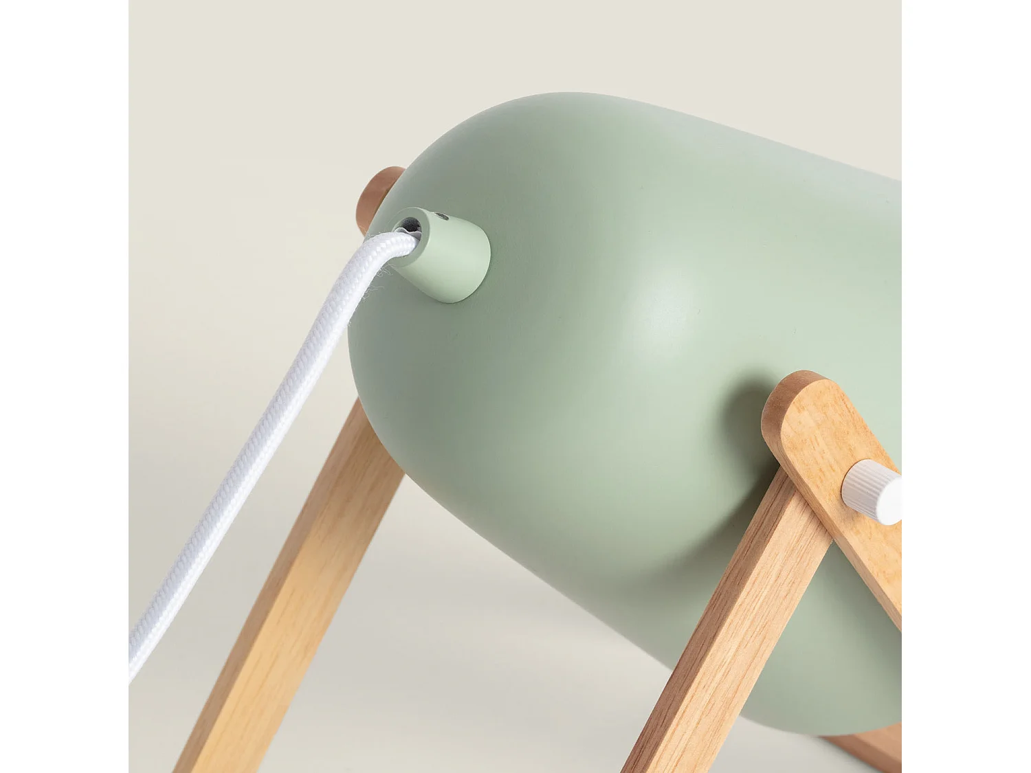 Lampada da Tavolo Metallo Kiume Verde Celadon