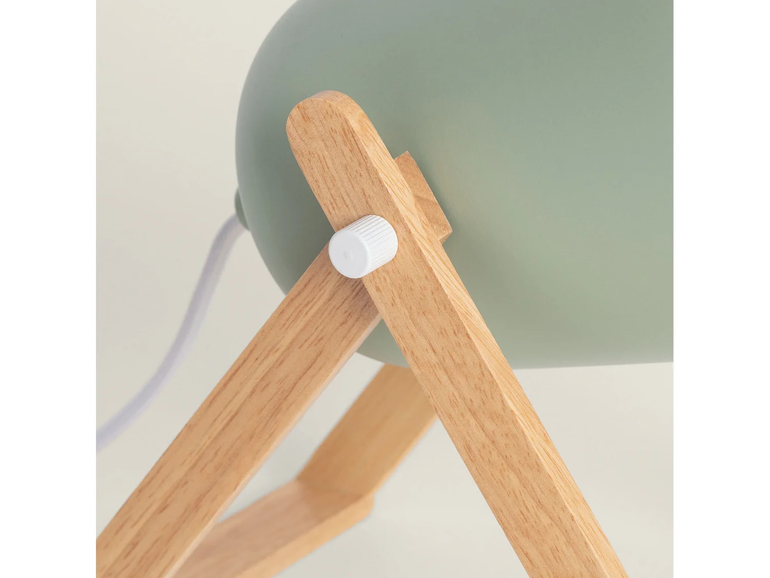 Lampada da Tavolo Metallo Kiume Verde Celadon