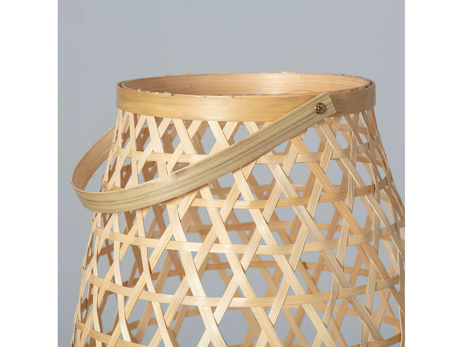 Lampada da Tavolo Bambú Sumailla Colore Naturale con Telecomando