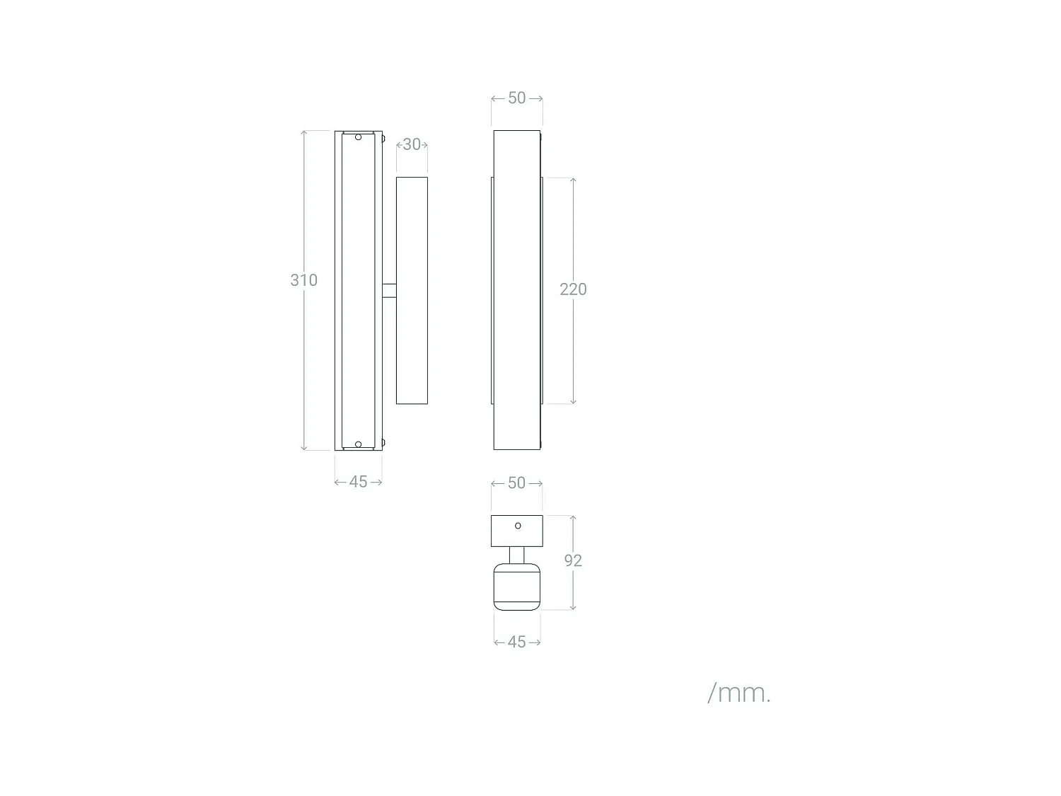 Aplique de Pared LED 6W de Madera Axer Natural