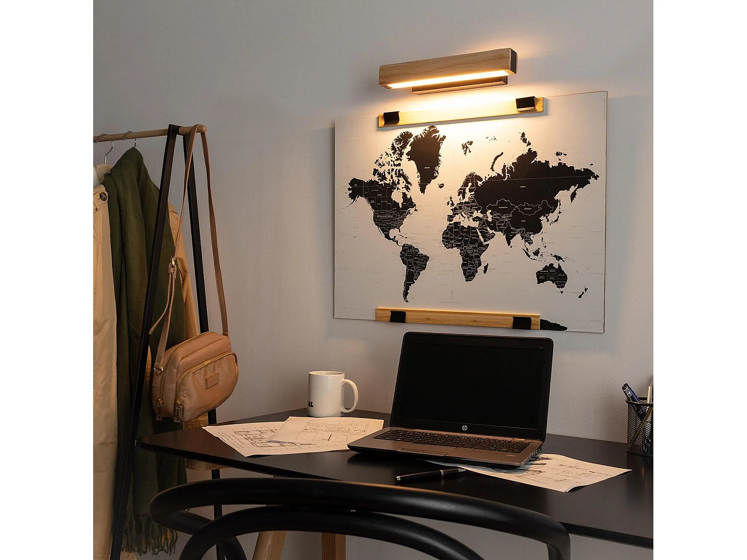 Applique da Parete LED 6W Legno Axer Naturale