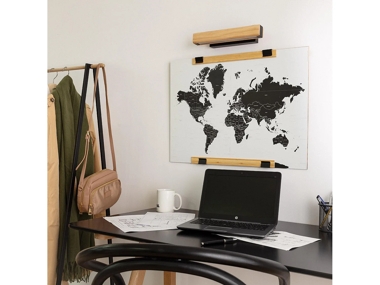 Applique da Parete LED 6W Legno Axer Naturale