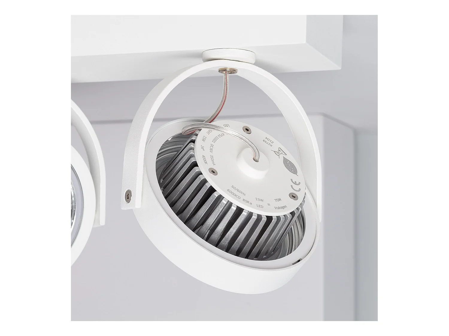 Spot LED 30W CREE en Saillie Orientable AR111 Dimmable Blanc 4000K Blanc neutre