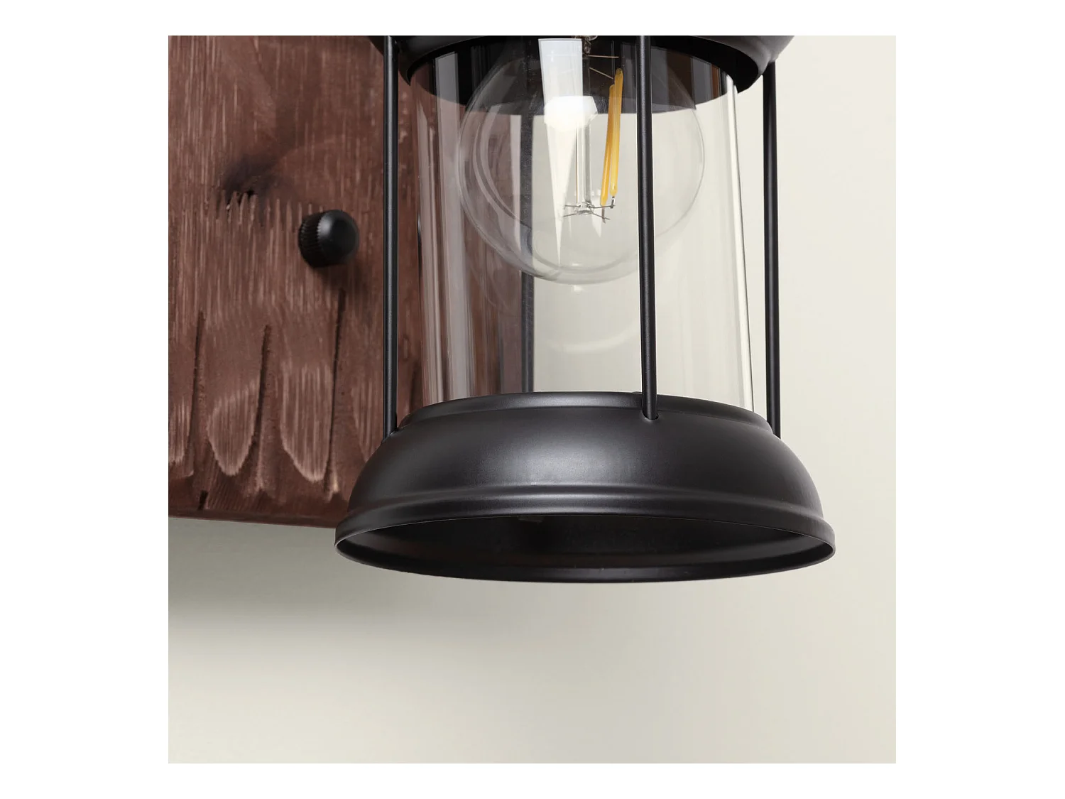 Applique da Parete Fanala Nero