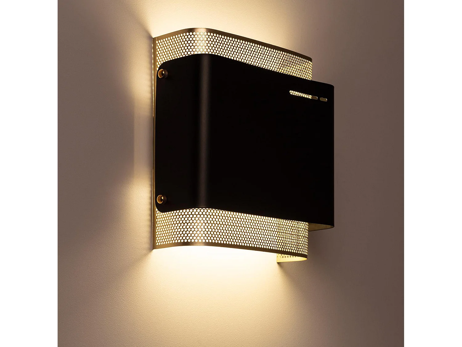 Applique Murale LED Métal 6W Duchamp Noir