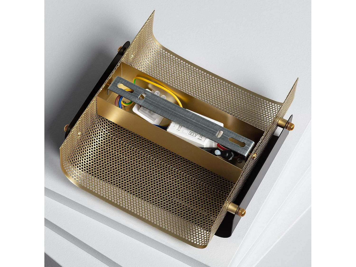 Applique Murale LED Métal 6W Duchamp Noir