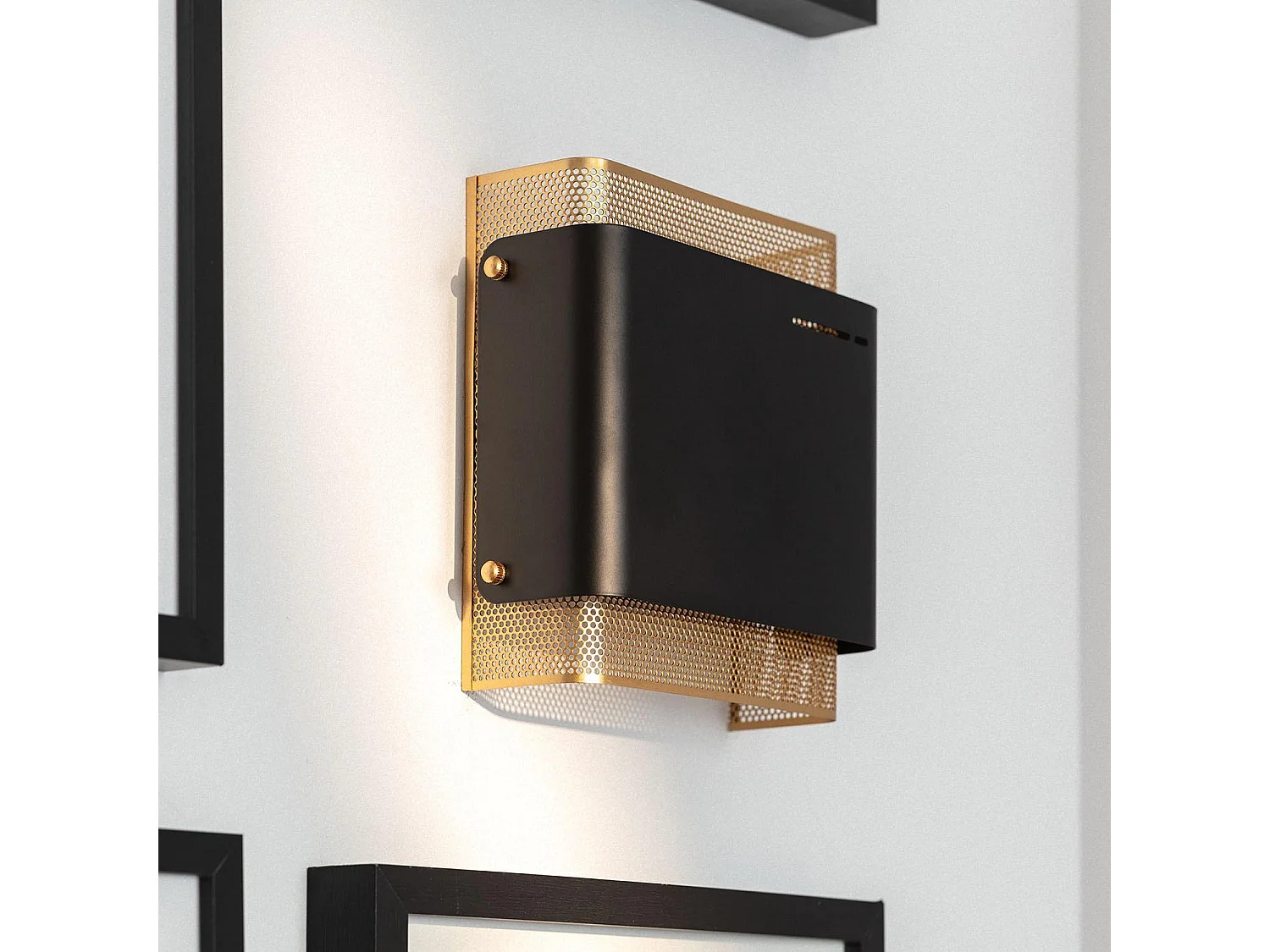 Applique Murale LED Métal 6W Duchamp Noir