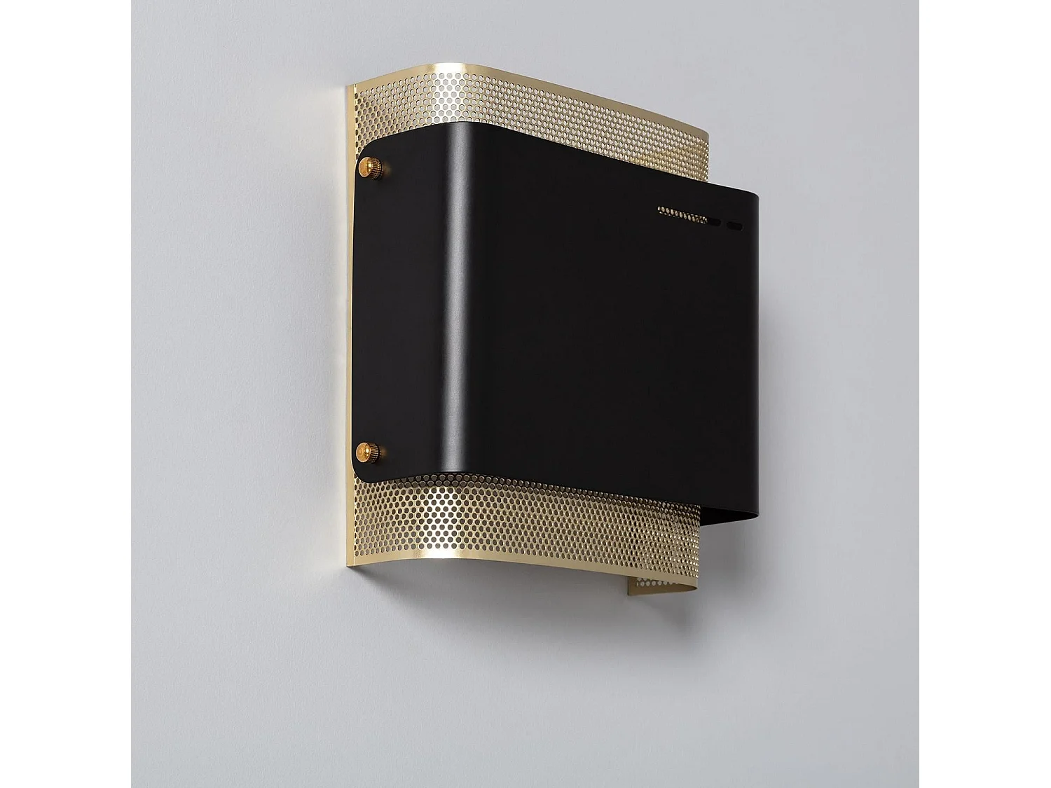 Applique Murale LED Métal 6W Duchamp Noir