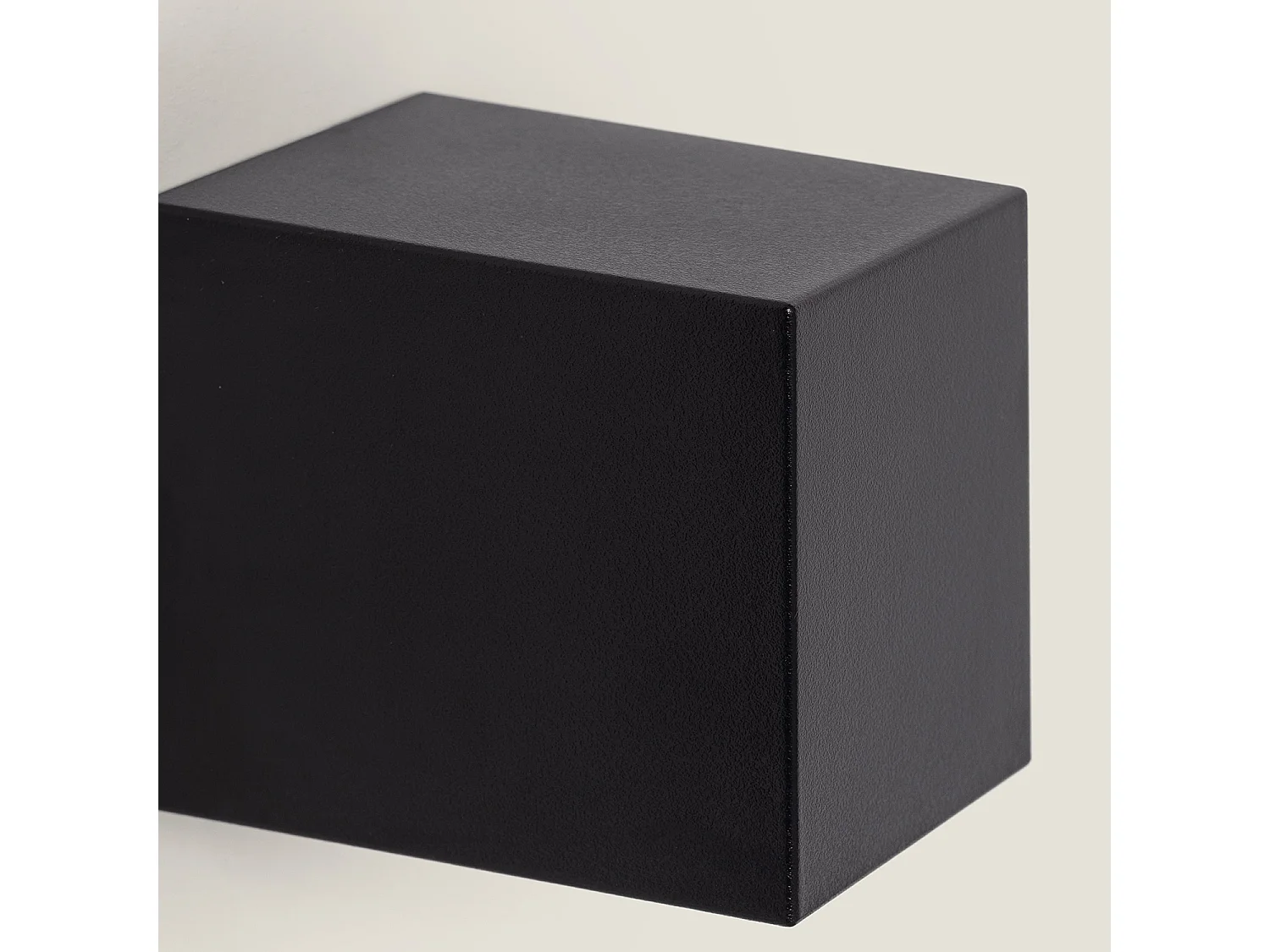 Applique Murale Extérieure Miseno Noire  Noir