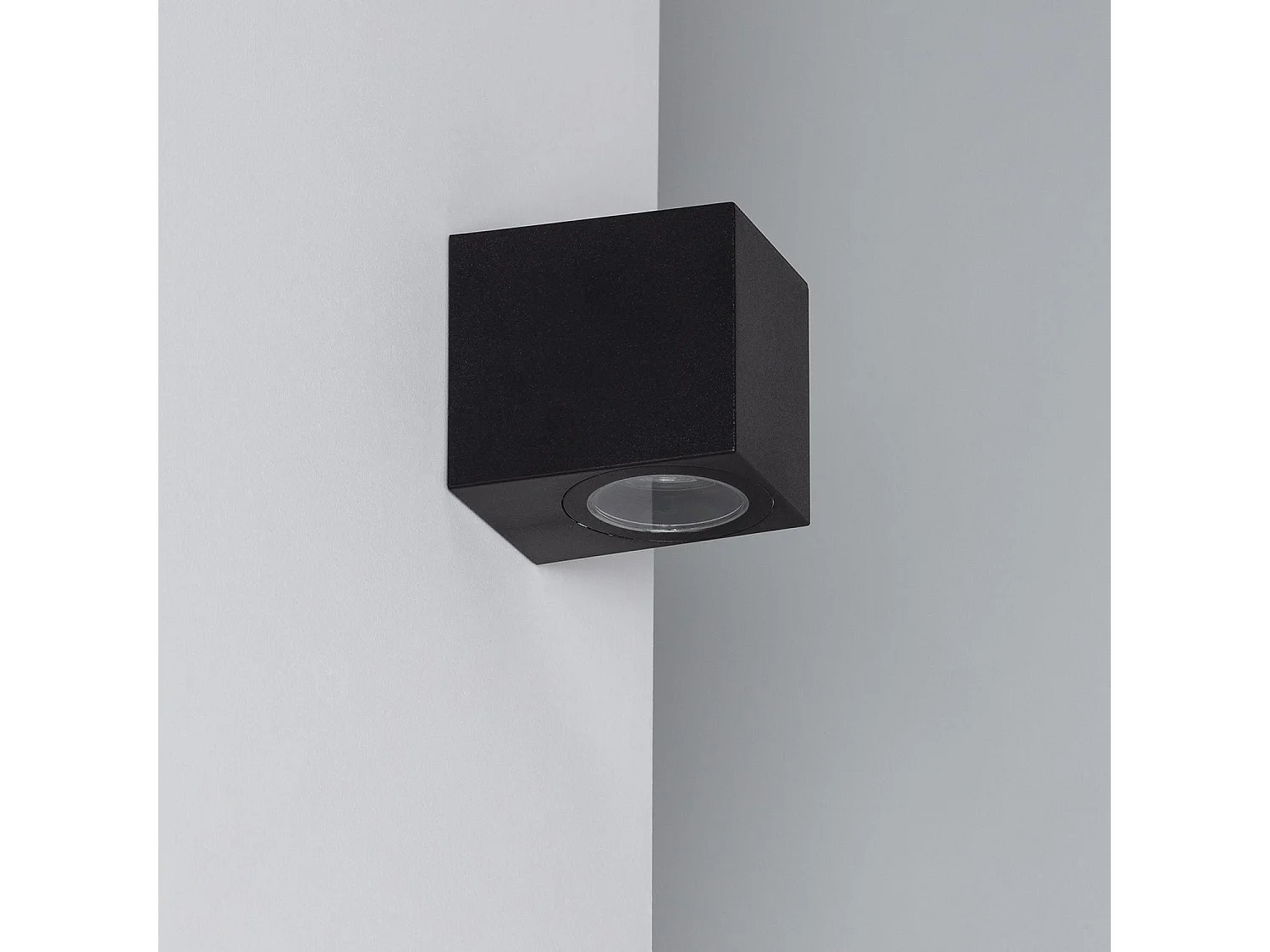 Applique Murale Extérieure Miseno Noire  Noir