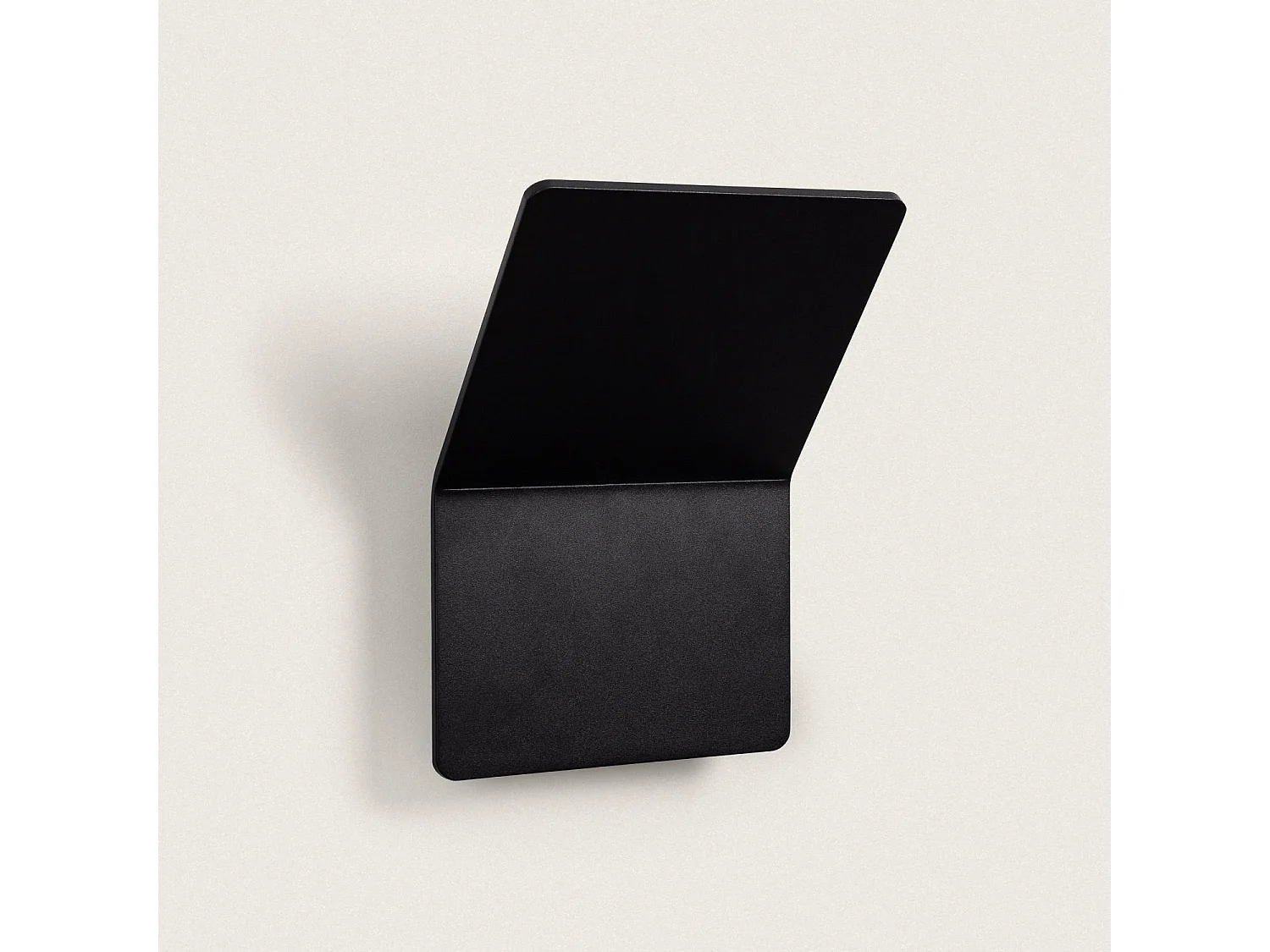 Aplique de Pared LED 6W de Aluminio Lerna Negro 2700K Blanco Cálido