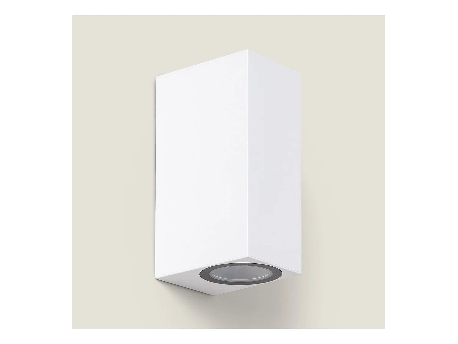 Applique Murale Extérieure Miseno Éclairage Double Face Blanche  Blanc