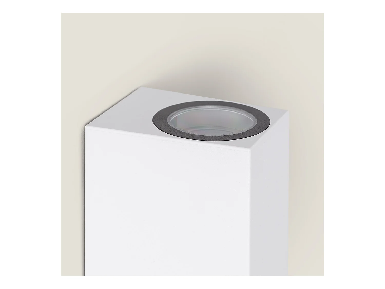 Applique Murale Extérieure Miseno Éclairage Double Face Blanche  Blanc