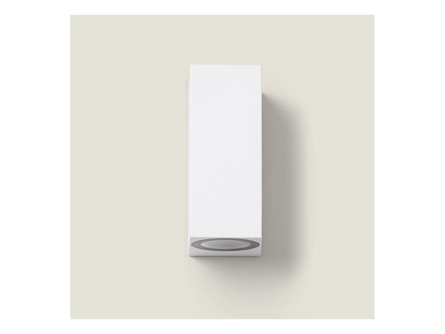 Applique Murale Extérieure Miseno Éclairage Double Face Blanche  Blanc