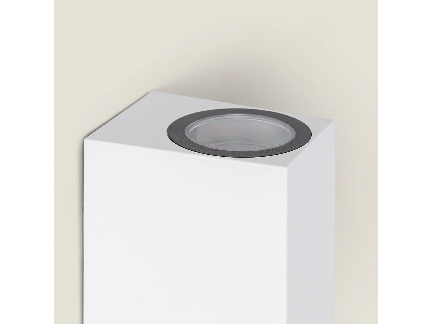 Applique Murale Extérieure Miseno Éclairage Double Face Blanche  Blanc