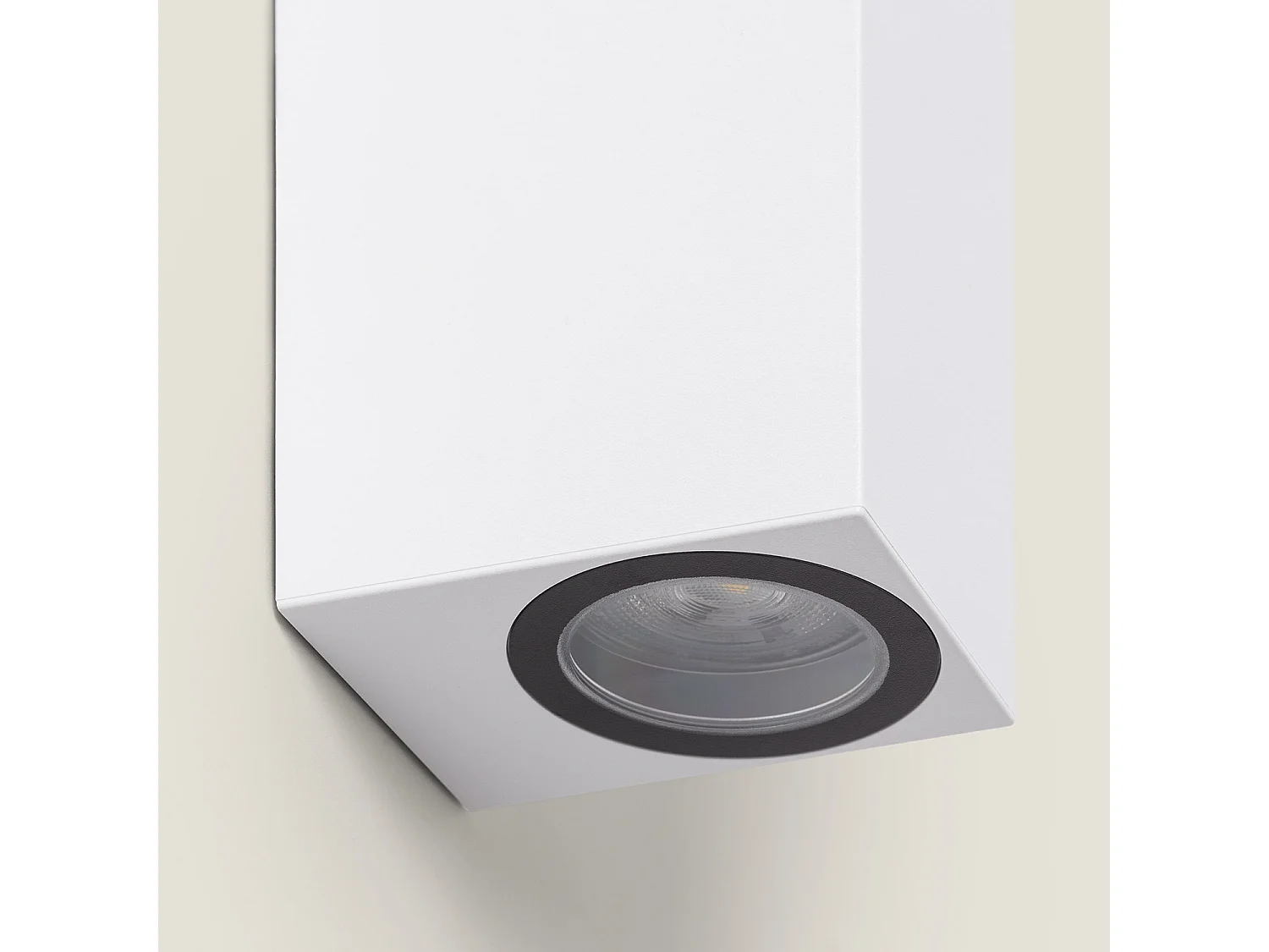 Applique Murale Extérieure Miseno Éclairage Double Face Blanche  Blanc