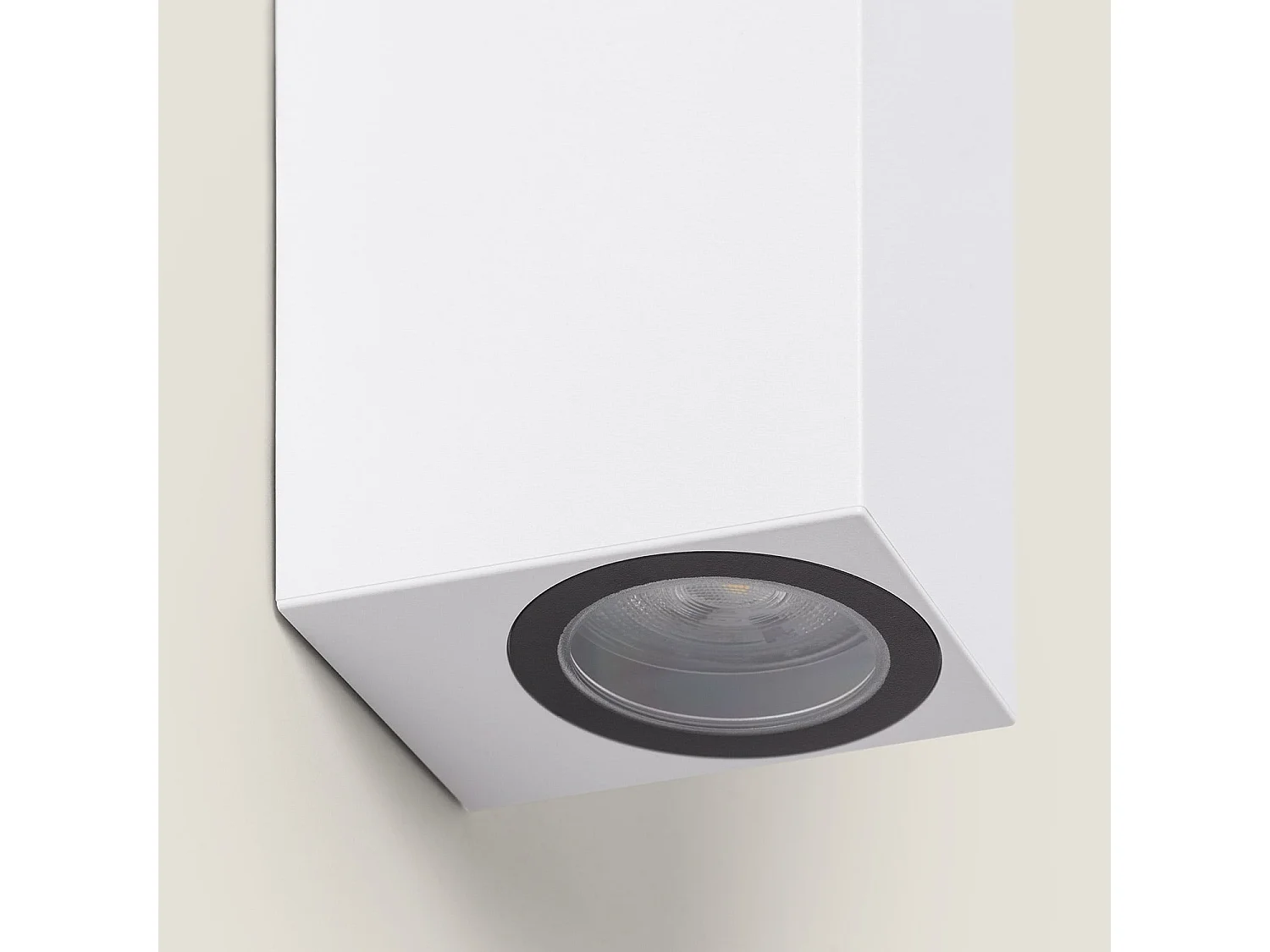 Applique Murale Extérieure Miseno Éclairage Double Face Blanche  Blanc