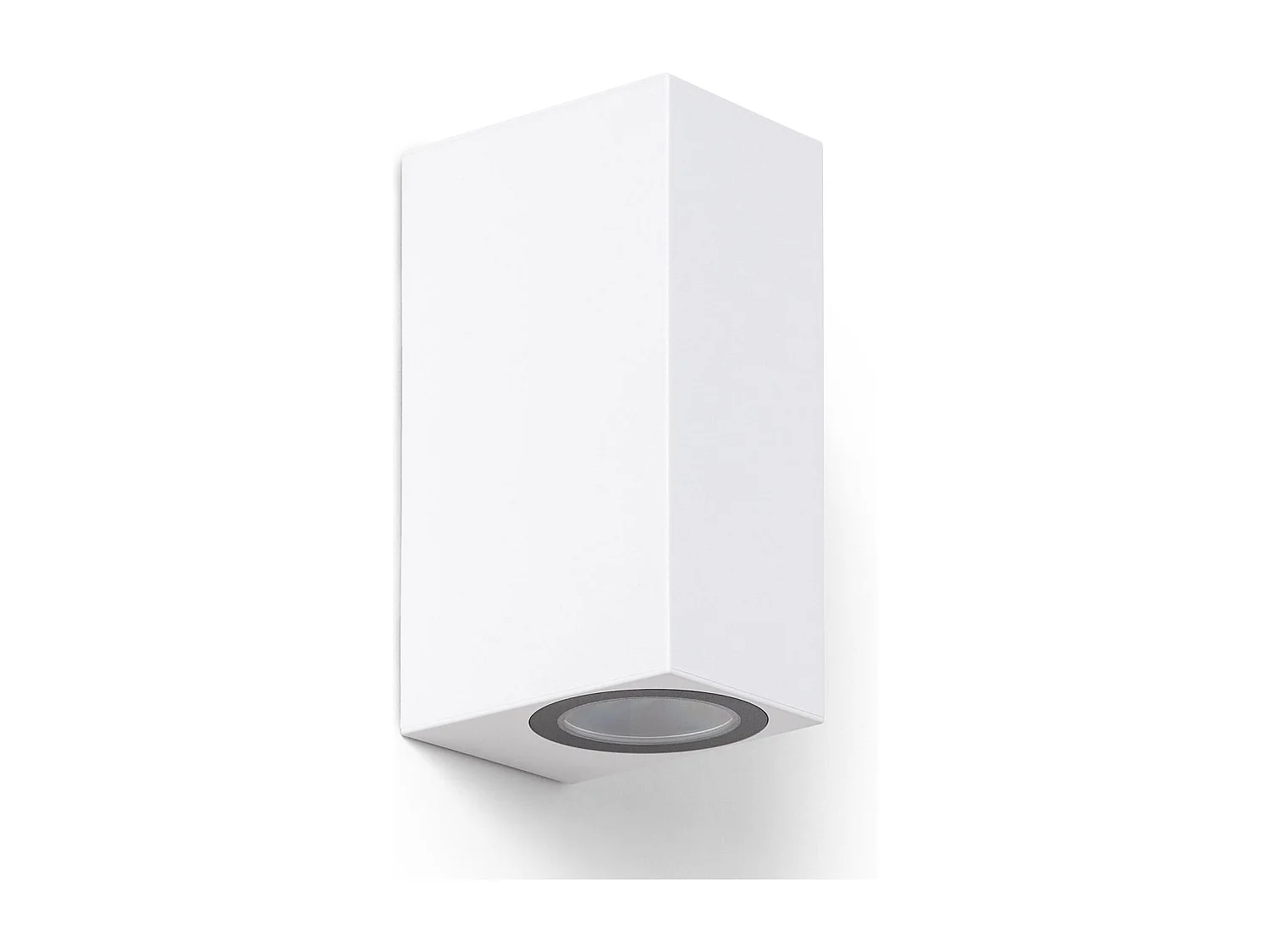 Applique Murale Extérieure Miseno Éclairage Double Face Blanche  Blanc