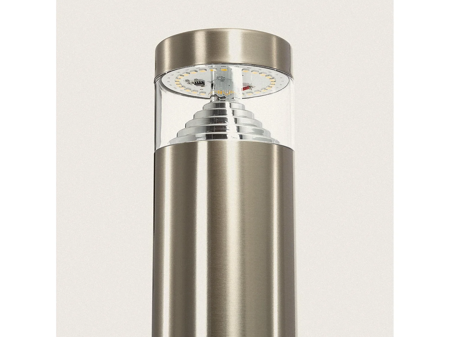 Balise LED Extérieur 5W en Saillie sur Pied 50cm Inti Inox 3000K Blanc chaud