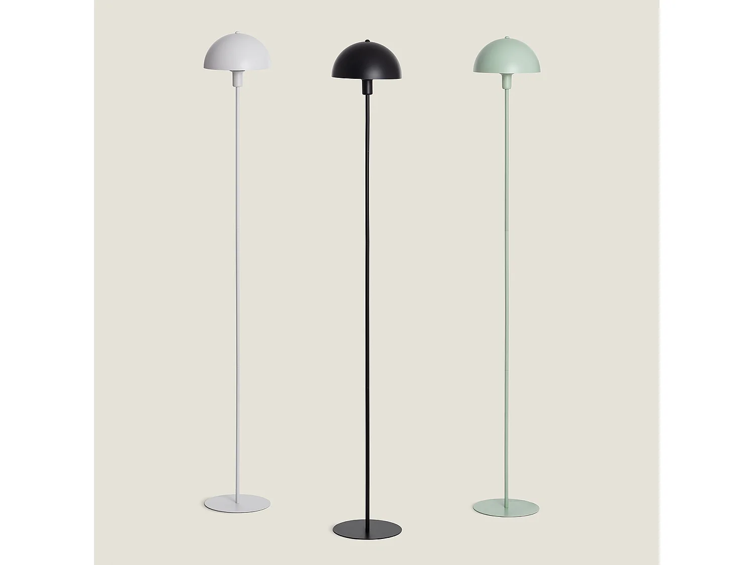 Lampadaire Métal Madow  Noir