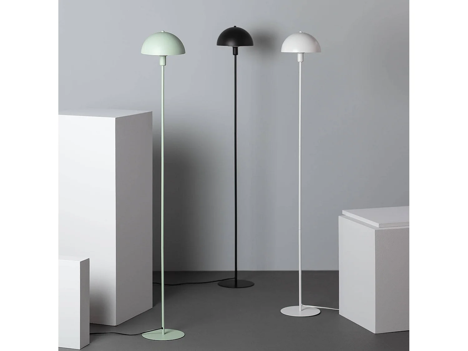 Lampadaire Métal Madow  Noir