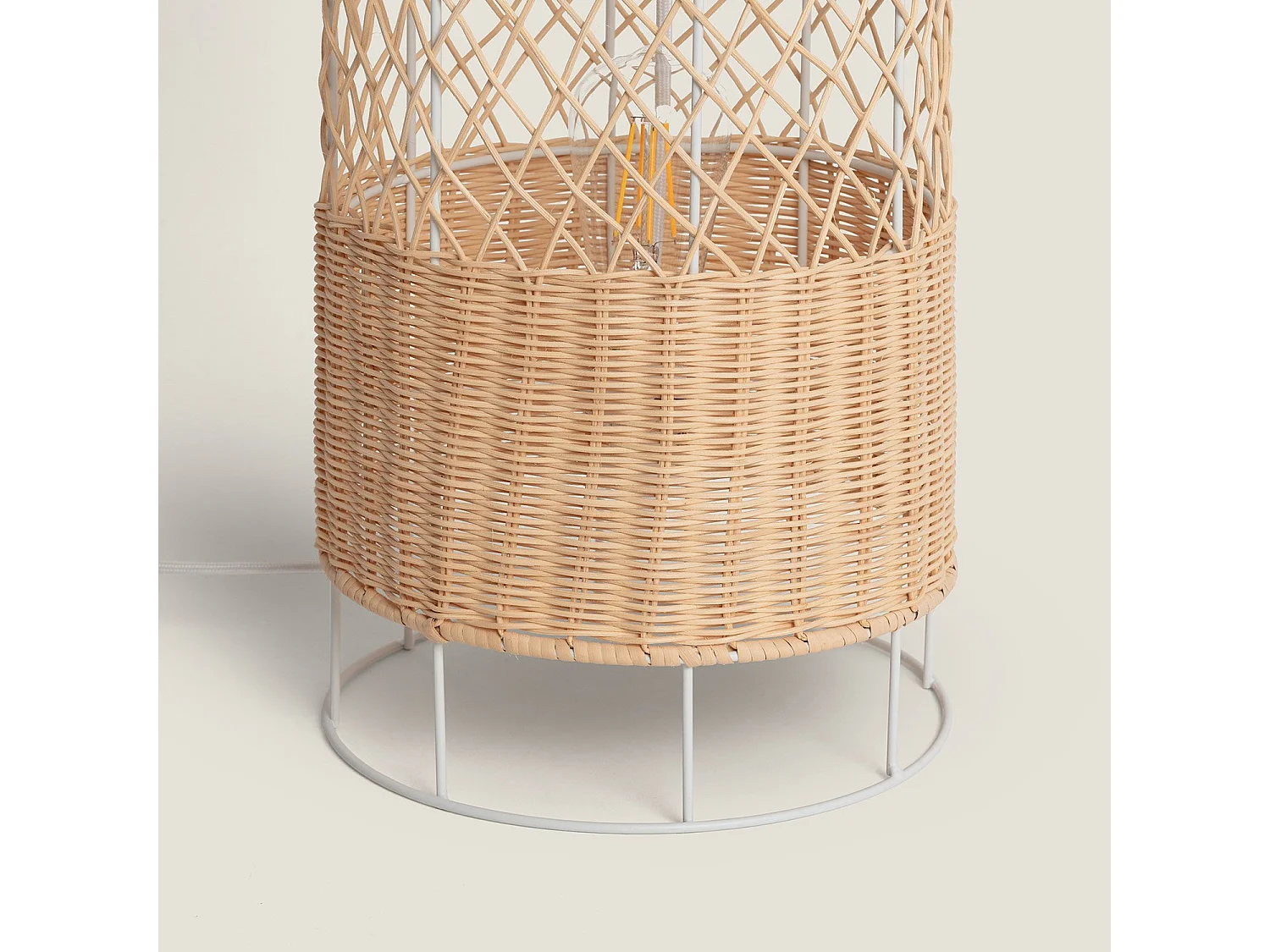 Lampadaire Rotin Rubra  Naturel
