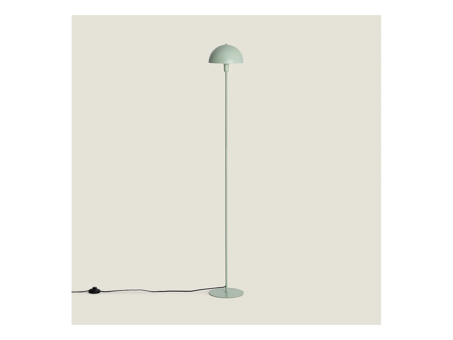 Lampada da Terra Metallo Madow Verde