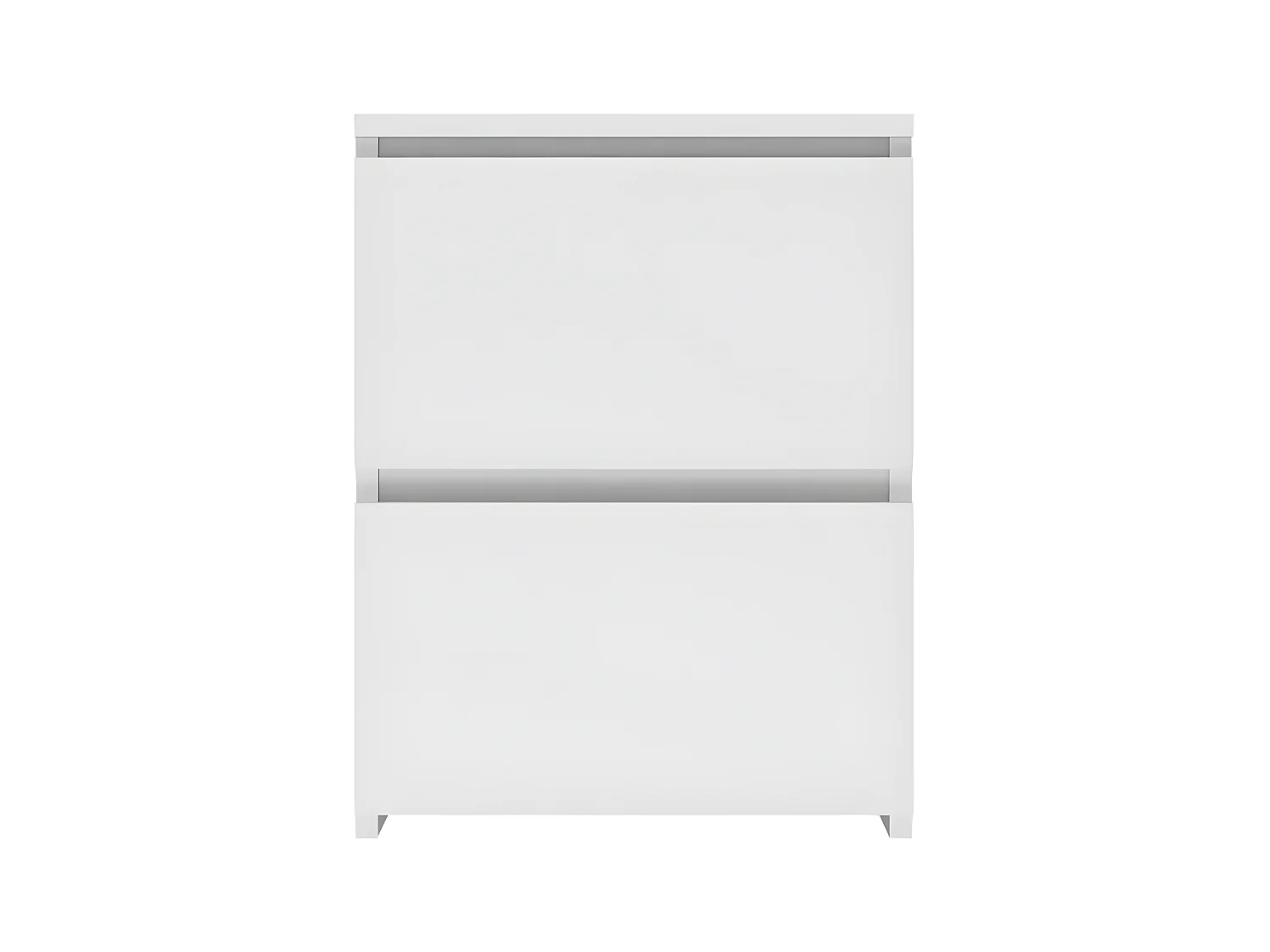 VENICE - Comodino in stile moderno - 40x40x52 - Comodino con 2 cassetti - Arredo camera da letto