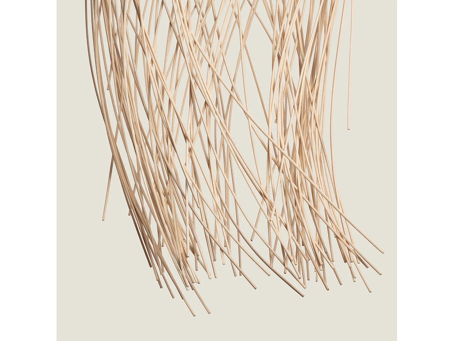 Suspension Rotin Majani Crème