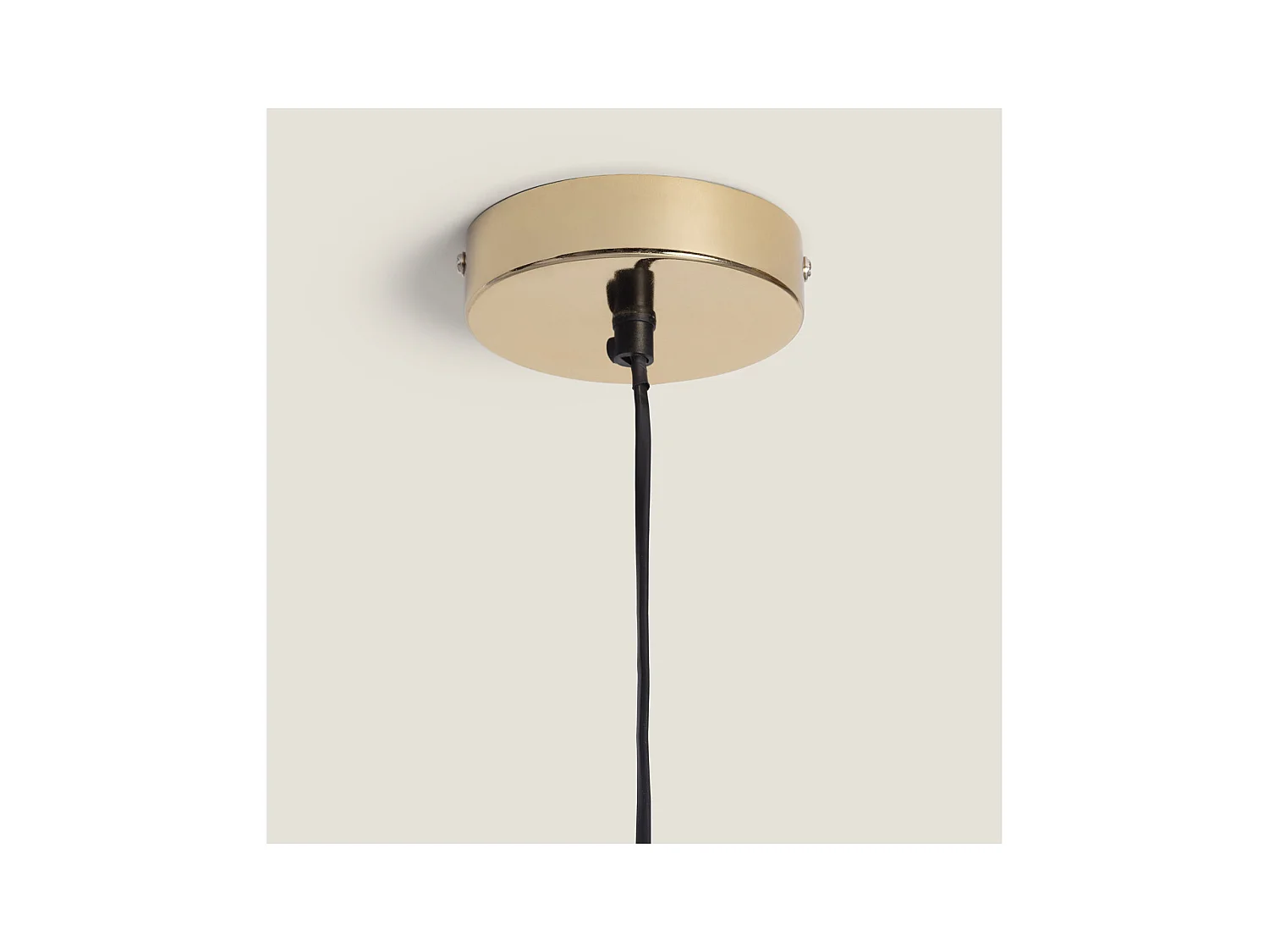 Suspension Métal Kimolos Doré