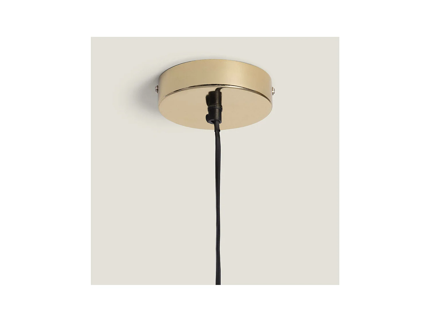 Suspension Métal Kimolos Doré