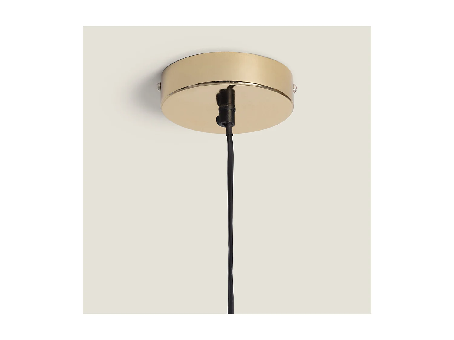 Suspension Métal Kimolos Doré