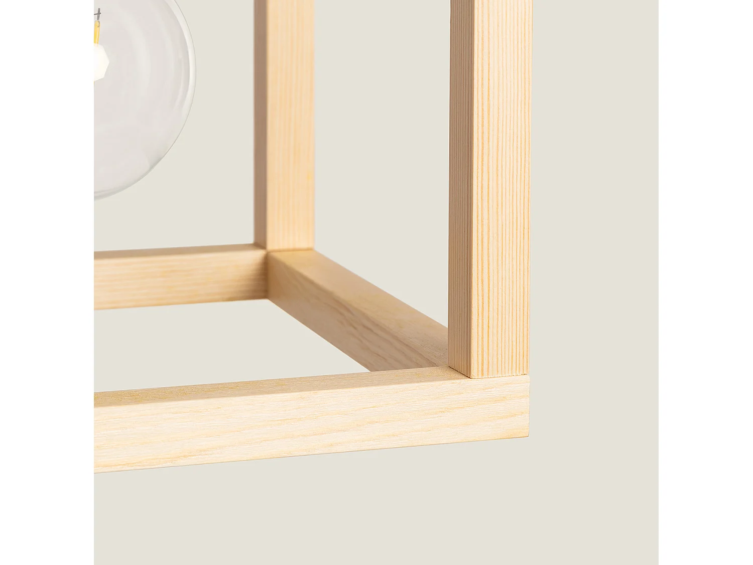 Suspension Bois Coba Naturel