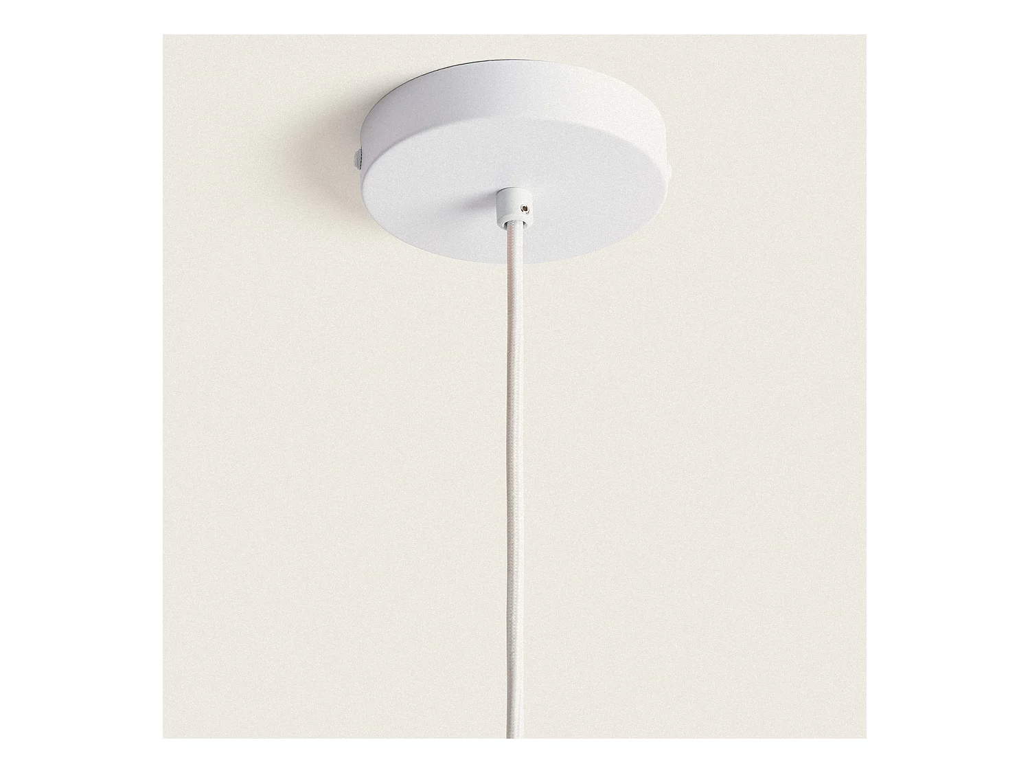 Lámpara Colgante Tela Chulu Rojo Frambuesa