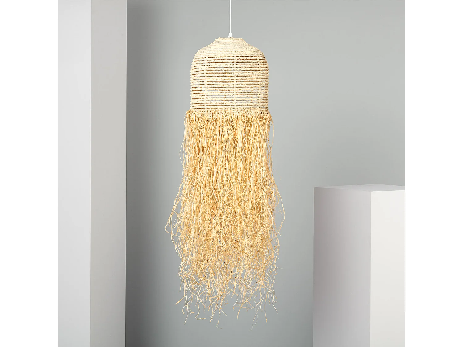 Suspension Fibres Naturelles Kofia Naturel